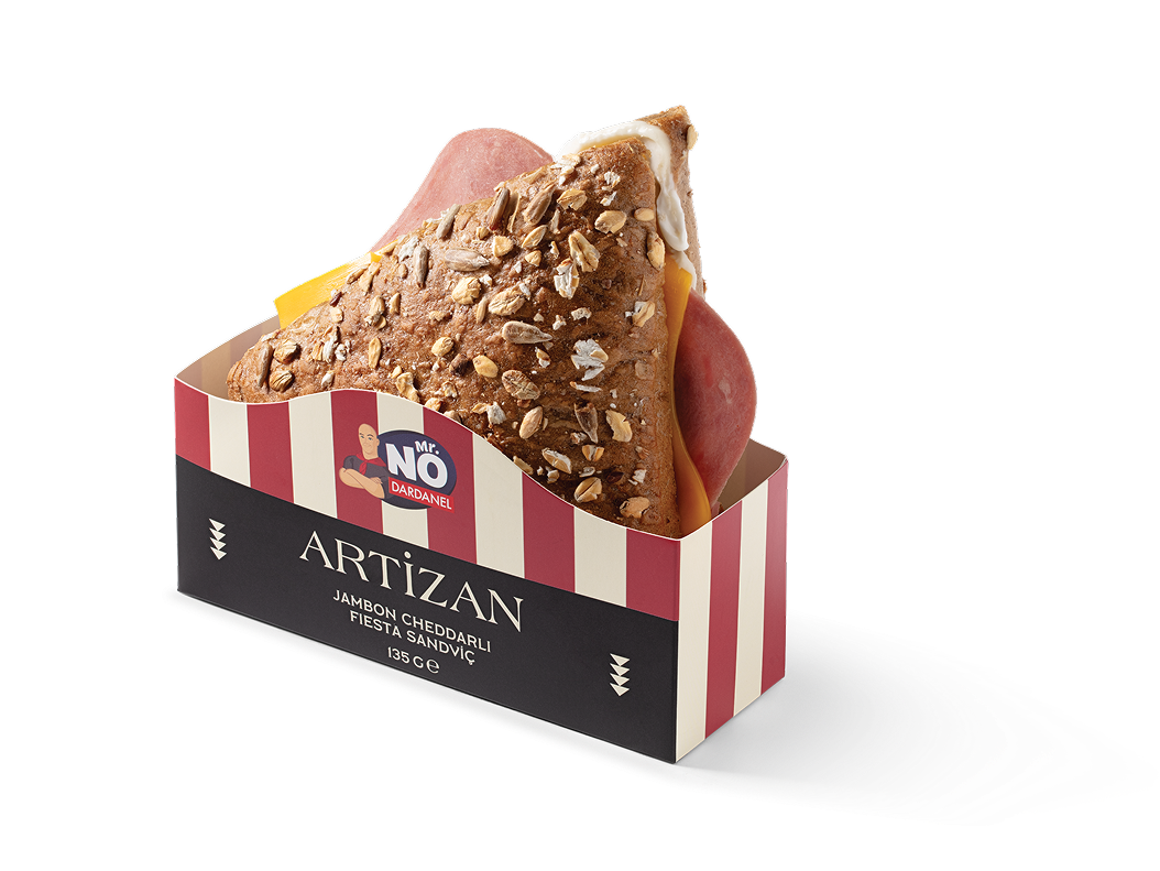 Artizan Jambon Cheddarl� Fiesta Sandvi�