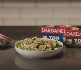 Dardanel ve Somer �ef�ten Dardanel Tonlu Taze Naneli Salata